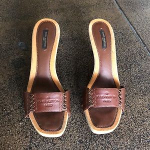 Louis Vuitton Mule Heel Sandal Size 8, 38 1/2